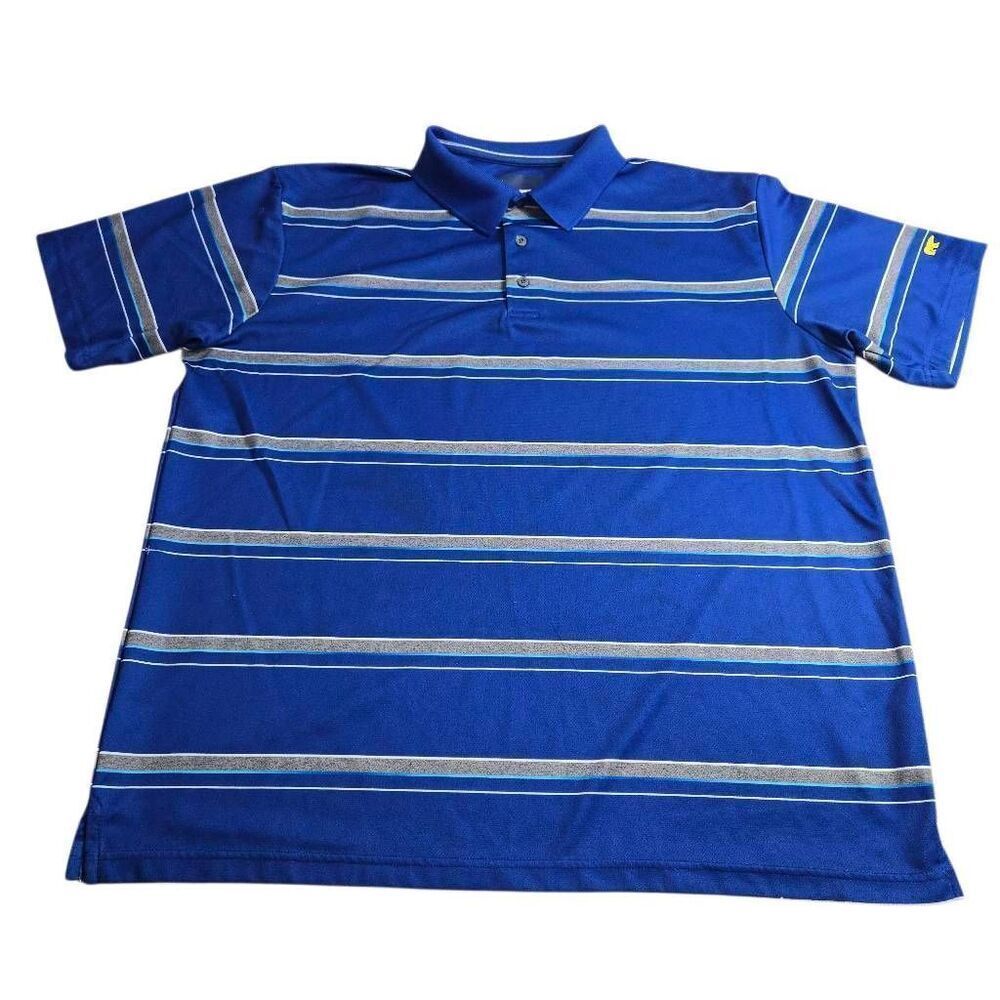 Jack Nicklaus Polo Shirt Men’s XL Blue StayDri Golf Short Sleeve Athleisure